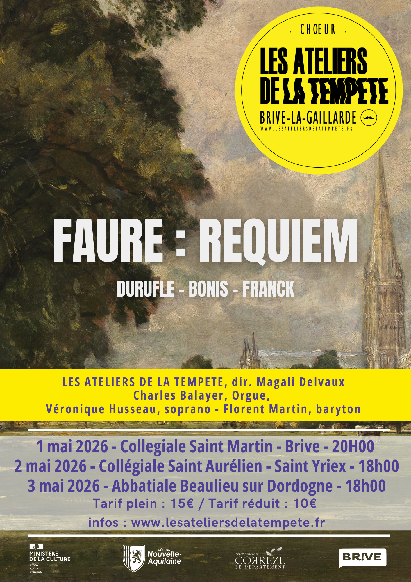 Choeur Les Ateliers de la Tempête - Brive Mai 2026