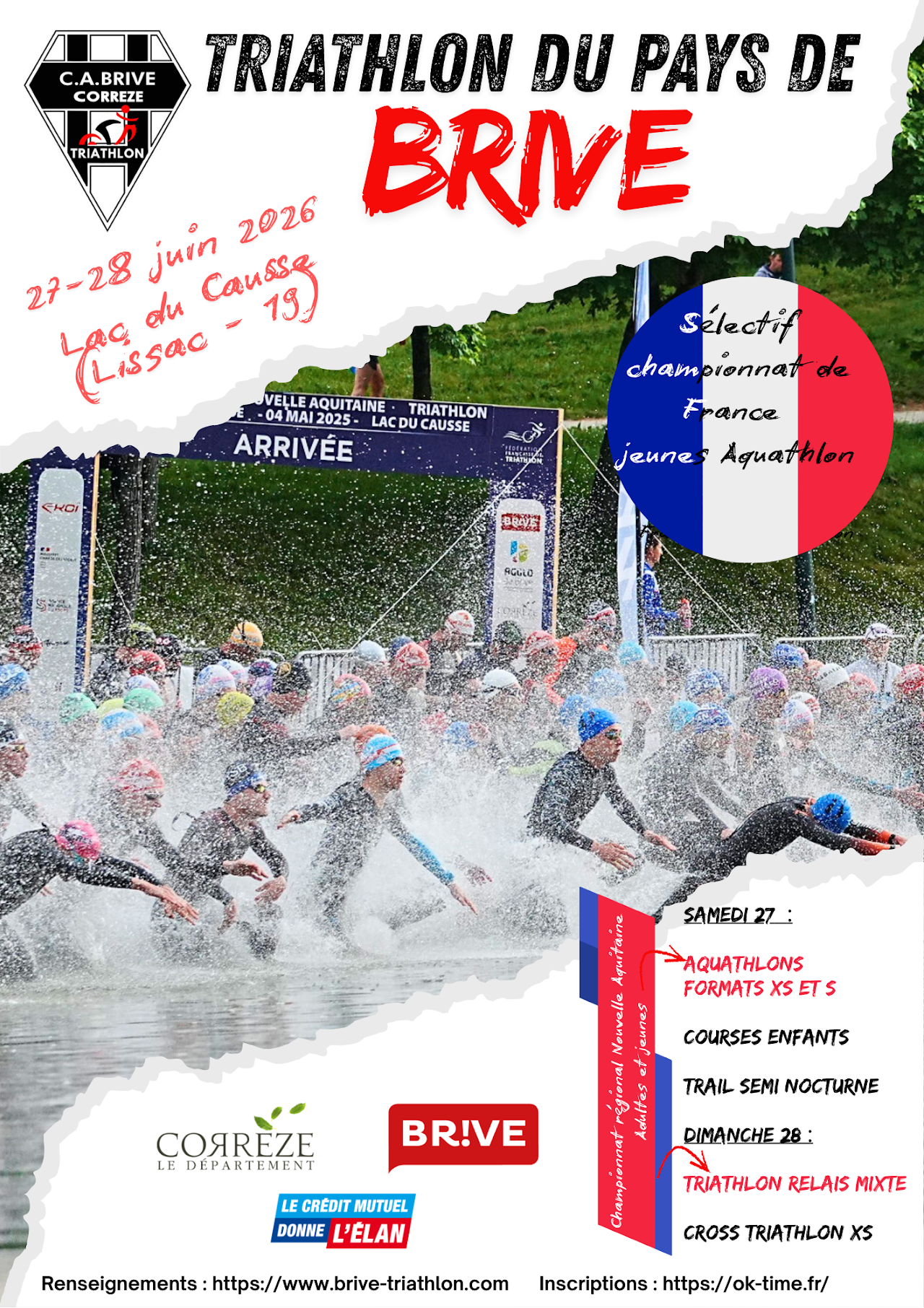 Triathlon du Pays de Brive 2026