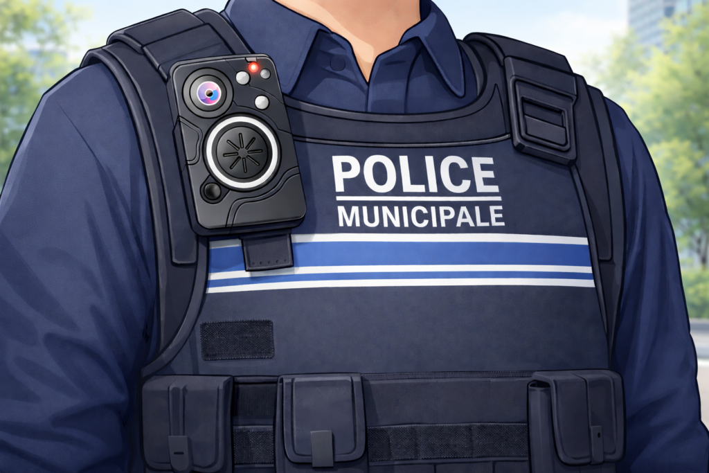 Camera pieton Police Municipale