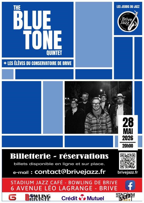 Blue Tone Quintet - Brive Jazz - Conservatoire Brive