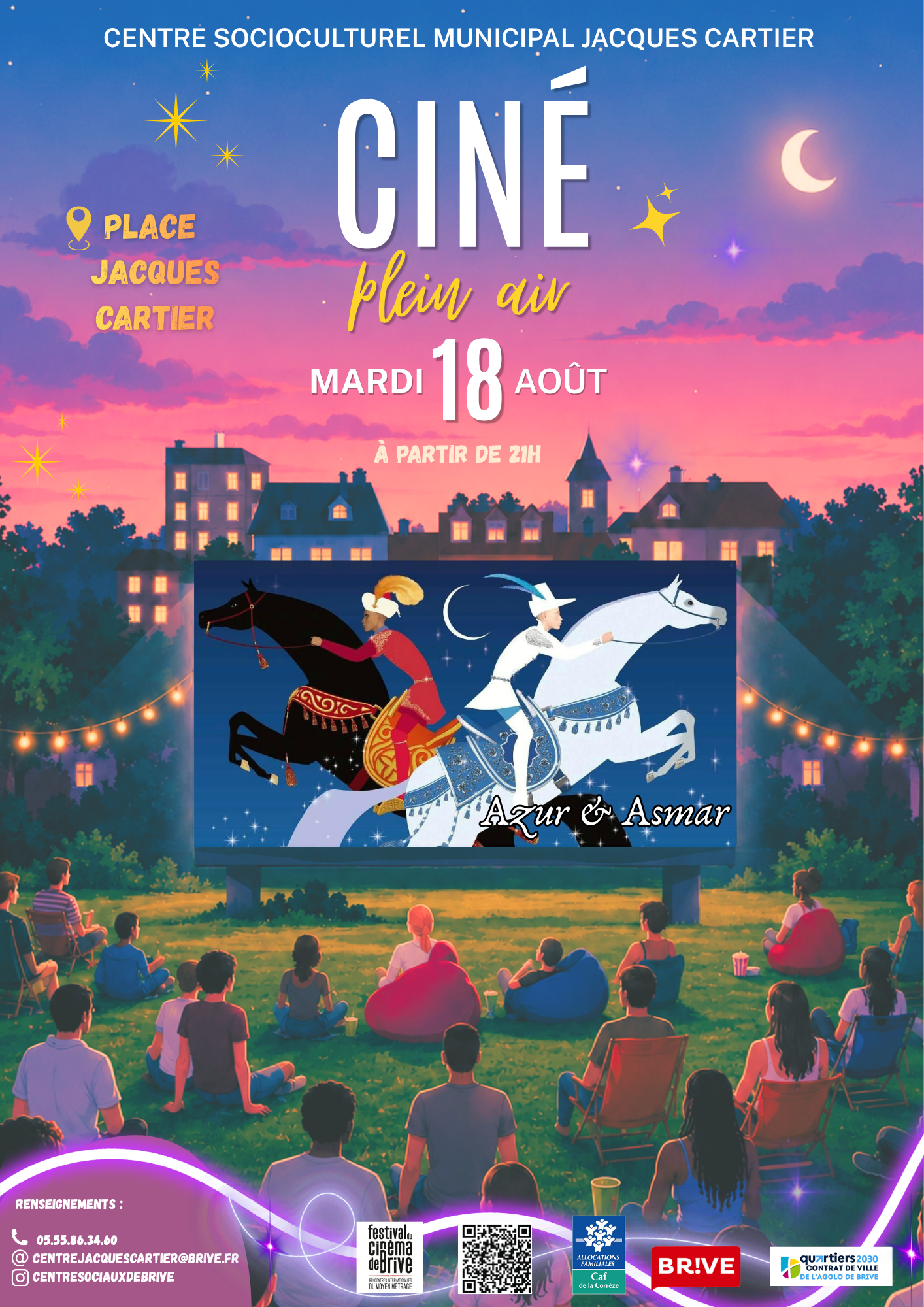 Ciné plein air Jacques Cartier