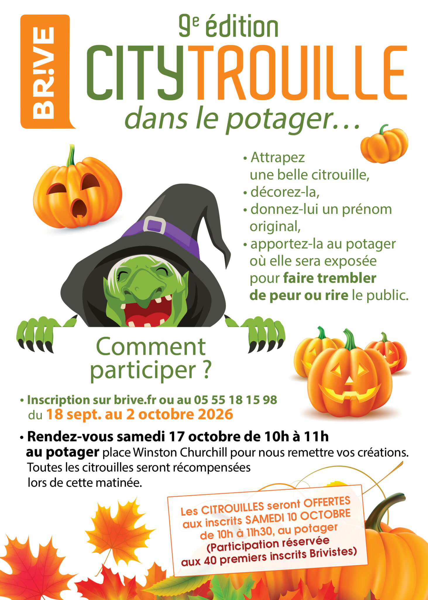 Citytrouille potager Brive 2026