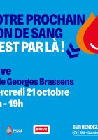 Don de sang Brive mercredi 21 octobre 2026