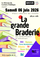 Grande Braderie Médiathèque Brive 2026